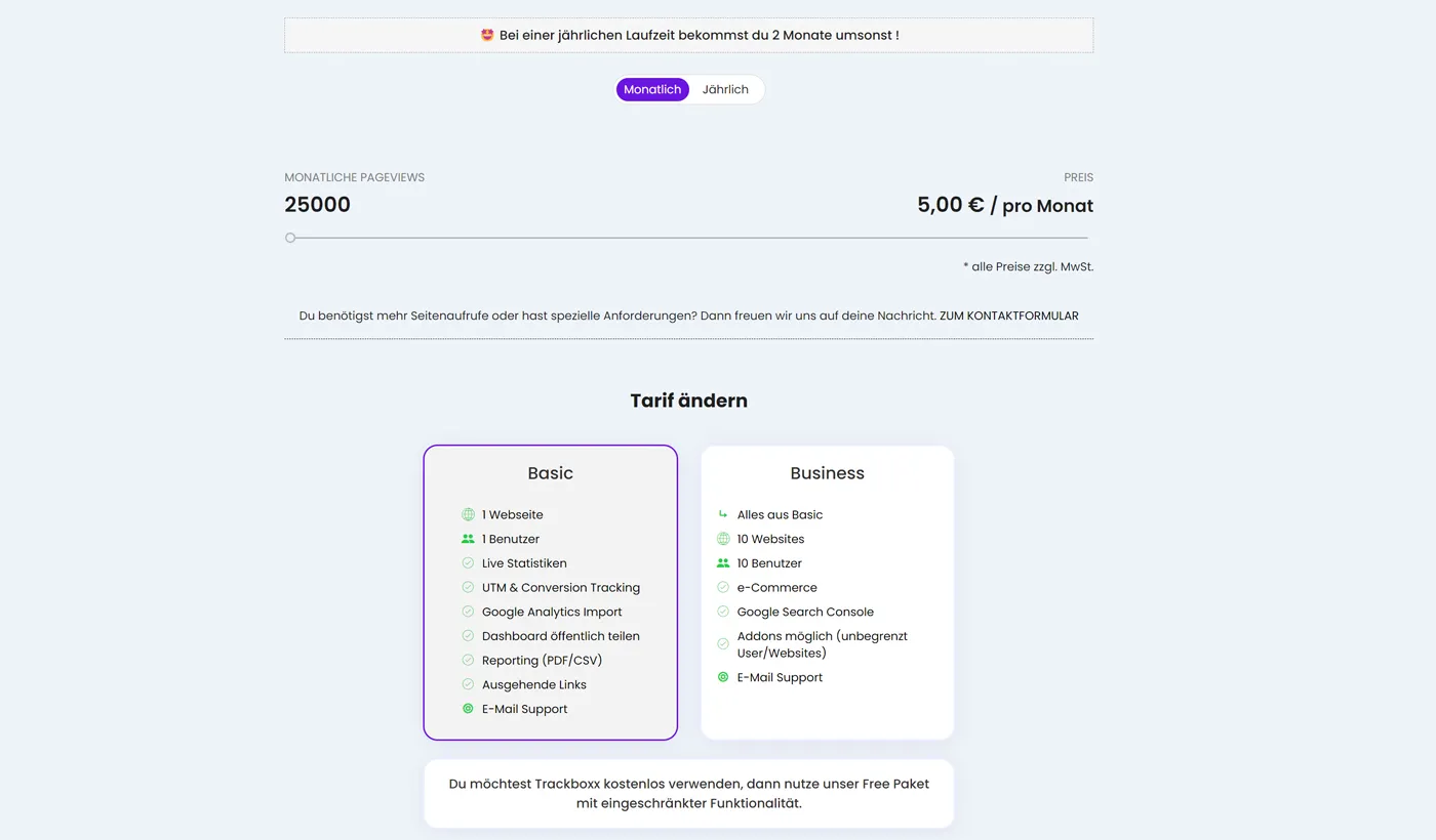 trackboxx preise neu