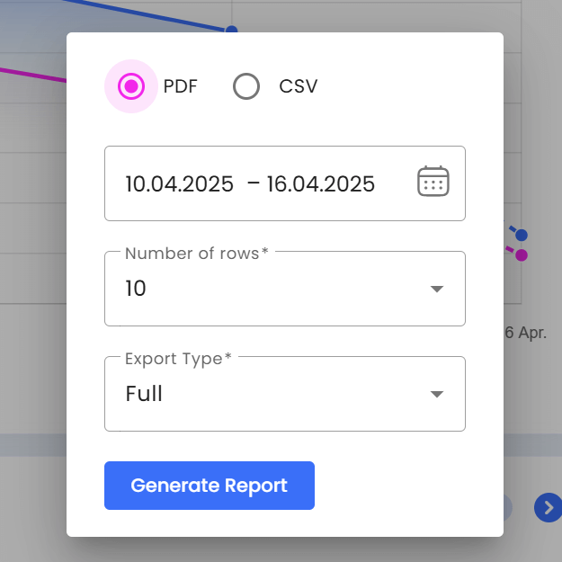 trackboxx export system