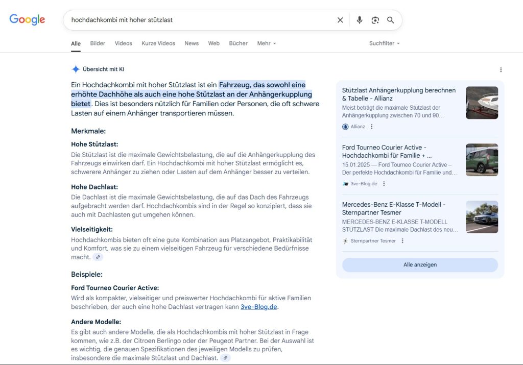 AI SEO: come cambierà l'ottimizzazione dei motori di ricerca nel 2025 - visibile nonostante l'AI 3 Auto di risposta AI